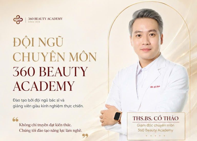 FLEXING ĐỘI NGŨ CHUYÊN MÔN TẠI 360 BEAUTY ACADEMY