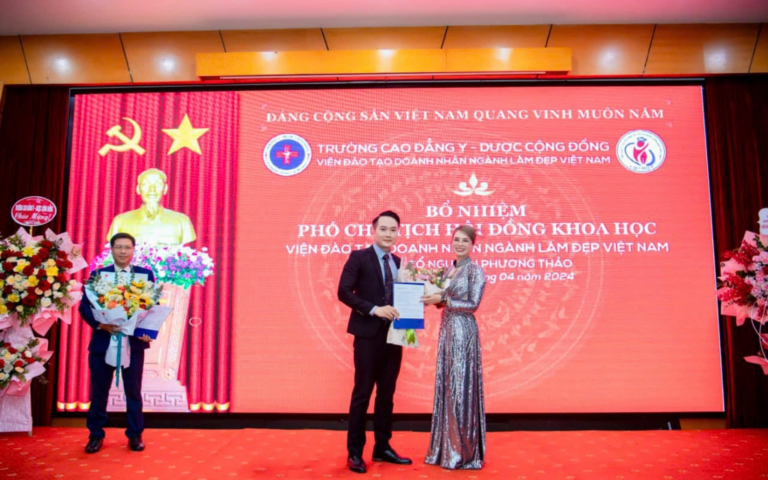Sự kiện ra mắt Viện Đào tạo Doanh nhân ngành Làm đẹp Việt Nam